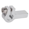 3Pcs Tube Clamp Hub Aluminum Shaft Clamping M4 Thread Mounting