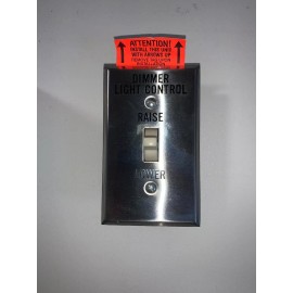 Lutron RCS-1 Remote Control Raise / Lower Switch with Stainless Plate New in Box