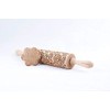 Rolling Pin Embossed with FOLK FLORAL Pattern for Baking Engraved