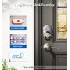 Veise Keyless Entry Door Lock, Electronic Keypad Deadbolt, Keyed Entry,