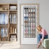 35 Pockets Over the Door Shoe Organizer, Breathable Mesh Hanging