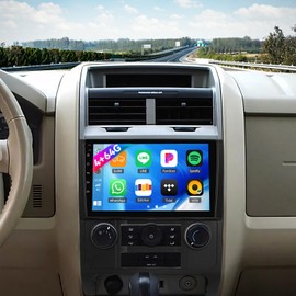 [4+64G] Android 13 Car Stereo for Ford Escape/Ford Kuga/Mazda Tribute 2007-2012 with Wireless Carplay,9 Inch 1280x720P Car Radio with Mirror Link Bluetooth FM/RDS WiFi GPS EQ SWC+Backup Camera