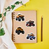 Monster Trucks Stickers for Party Favors,50 PCS Automobile Cute Style