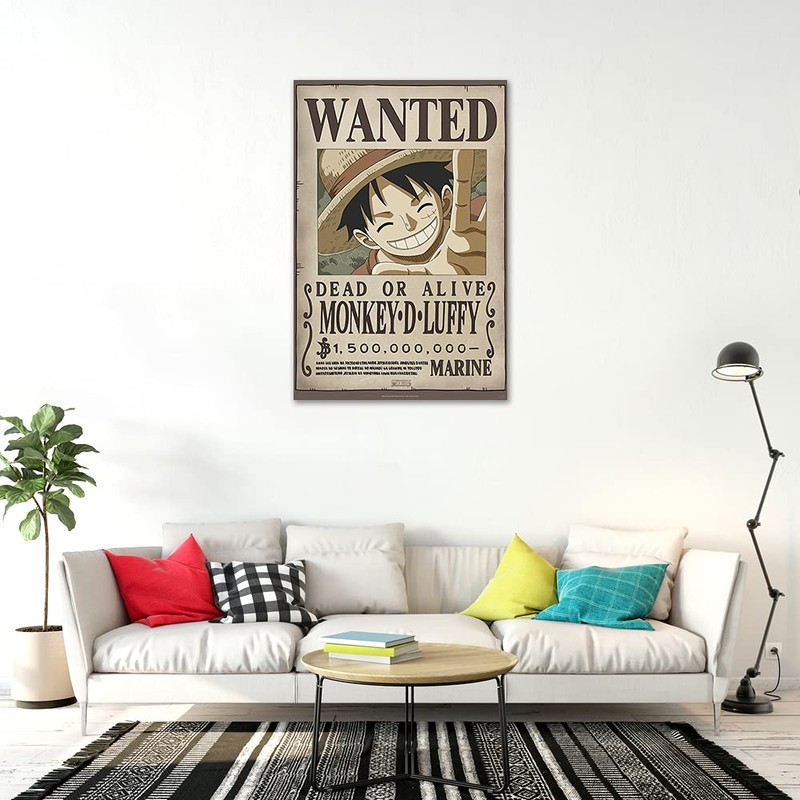 One Piece - TV Show Poster (Wanted: Monkey D. Luffy