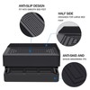 ANNKUT Pack of 4 Bed Risers, 1.5 Inch Heavy Duty