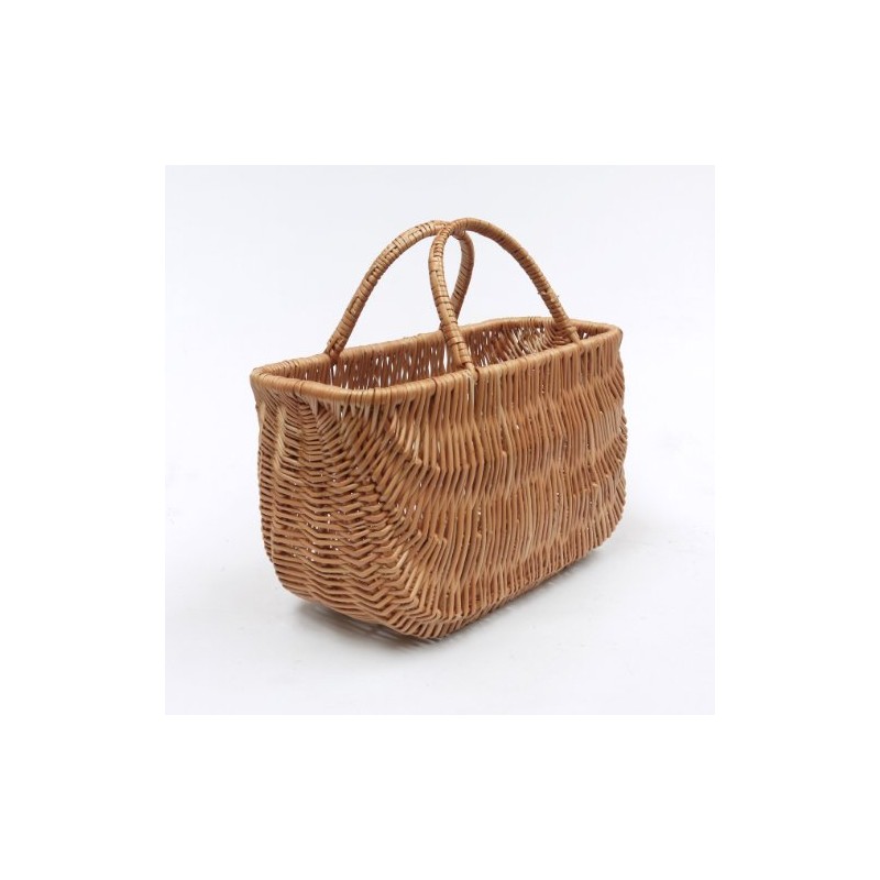 Wicker Shopping Basket/Two Handles