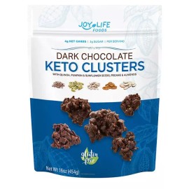 Joy Life Foods Dark Chocolate Keto Cluster 16 oz