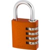145/40 Combination Padlock - Orange