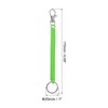 [PATIKIL] Retractable Bull Coil Spring Key Chain 5pcs Anti-lost Key