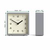 Jones Clocks® Disco desk clock | Sleek square design |