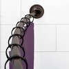 Zenna Home NeverRust Rustproof Aluminum Tension Mount Curved Shower Rod,