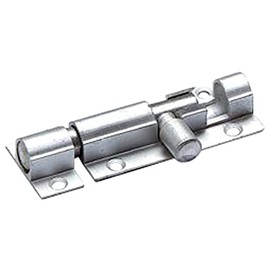 Merriway BH01392 Door Bolt Aluminium 38mm, Grey, 38 mm