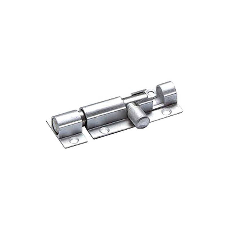 Merriway BH01392 Door Bolt Aluminium 38mm, Grey, 38 mm