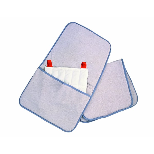 Relief Pak 11-1300 Moist Heat Pack and Cover Set, Standard Size Pack with Foam Fill Pocketed Cover