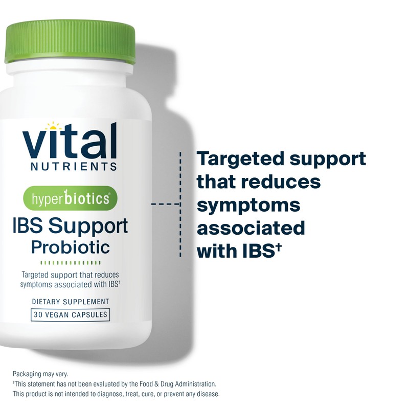 Hyperbiotics Vital Nutrients IBS Probiotic | Reduce Symptoms of IBS*