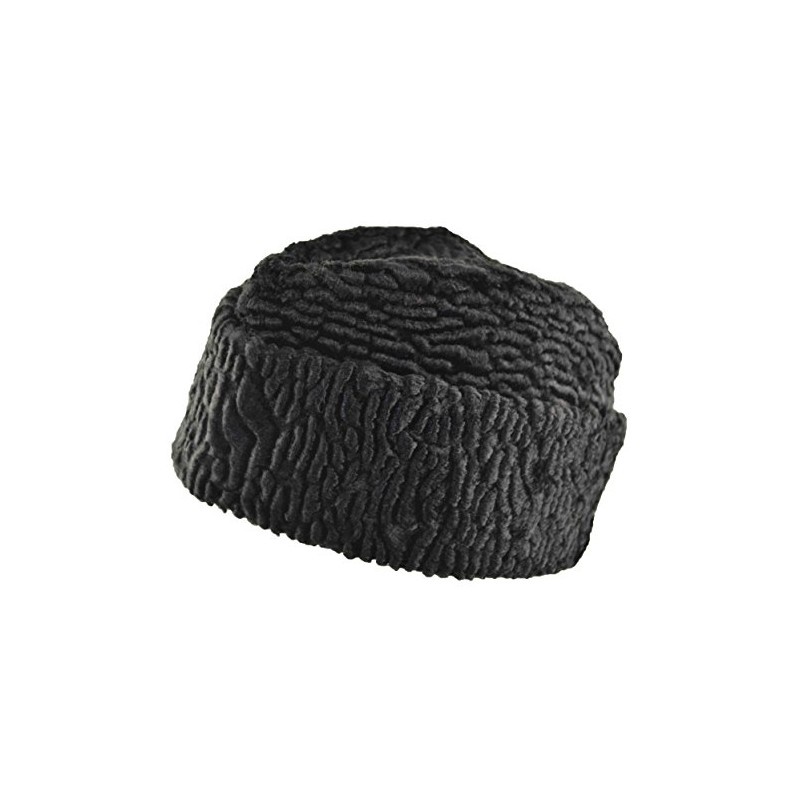 Broner Men's Furry Diplomat Persian Hat (Large) Black