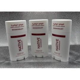 Native 3pk Native Deodorant Candy Shop/ Paraben & Aluminum Free - 2.65 oz ea.