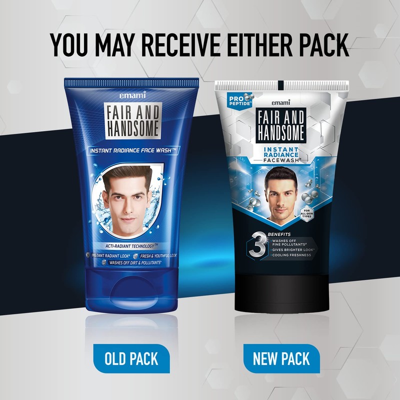 Fair and Handsome Emami Limited Instant Fairness Face Wash 100