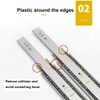 Hitess 10 Pairs of 16 Inch Full Extension Ball Bearing