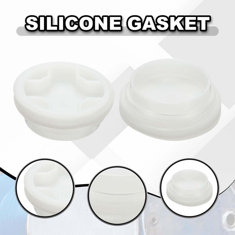 uxcell 6Pcs Bung Cap, 2 1/2'' Plastic Bung Hole Caps,