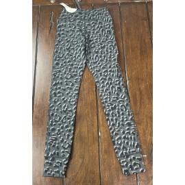 Aerie OFFLINE By Aerie Leopard Print Legging Dark Gray  Size Medium