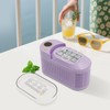 Portable Small Ice Maker, Mini Ice Cube Maker Countertop, Dual