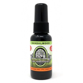 BluntPower (Sandalwood, 1 Pack) Concentrated Air Freshener for Room and Car Spray - Oil-Based Diffuser Spray Bottle - Long-Lasting Bathroom Spray, Car Freshener, & Odor Eliminator Spray