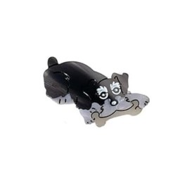 Black duckbill clip Dog Hair Claw Clip Acetate Chew Bone Schnauzer Dog Hair Claw Women Animals Hair Clips Duckbill Clips Hair Pins Hairgrips Clips Hair Accessories