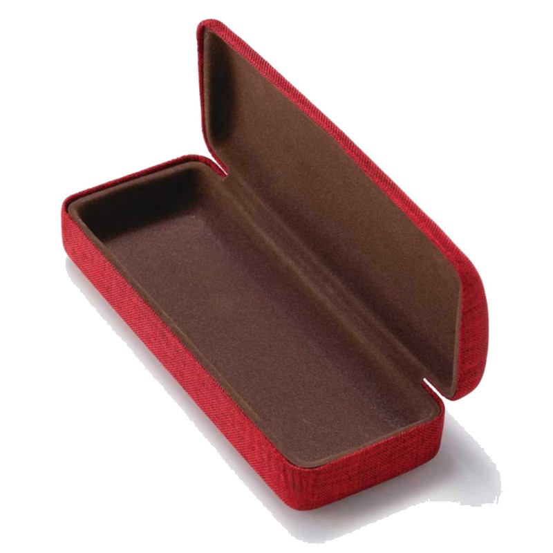 Megan 222504 Glasses Case, Metal, Hard, Stylish, Fabric Fabric, Protects