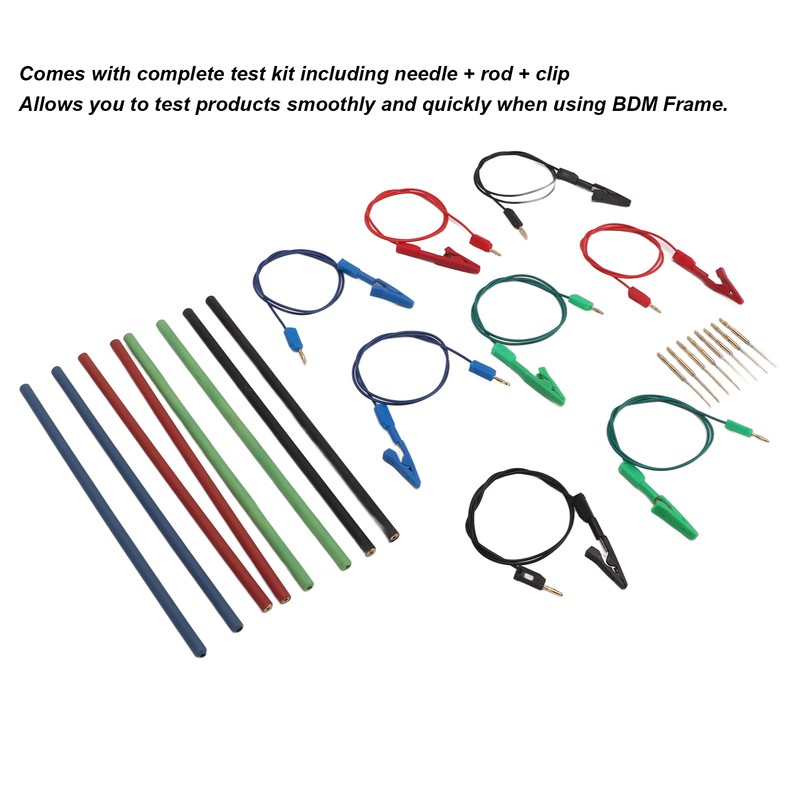 BDM Frame Probes Connection Cables Clips Rods Good Electrical Conductivity