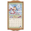 Lang, Classic Wall Calendar Frame - Oak Finish