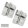 Bwintech 2 Pcs 60MM Right Open Flip Latch Gate Latches