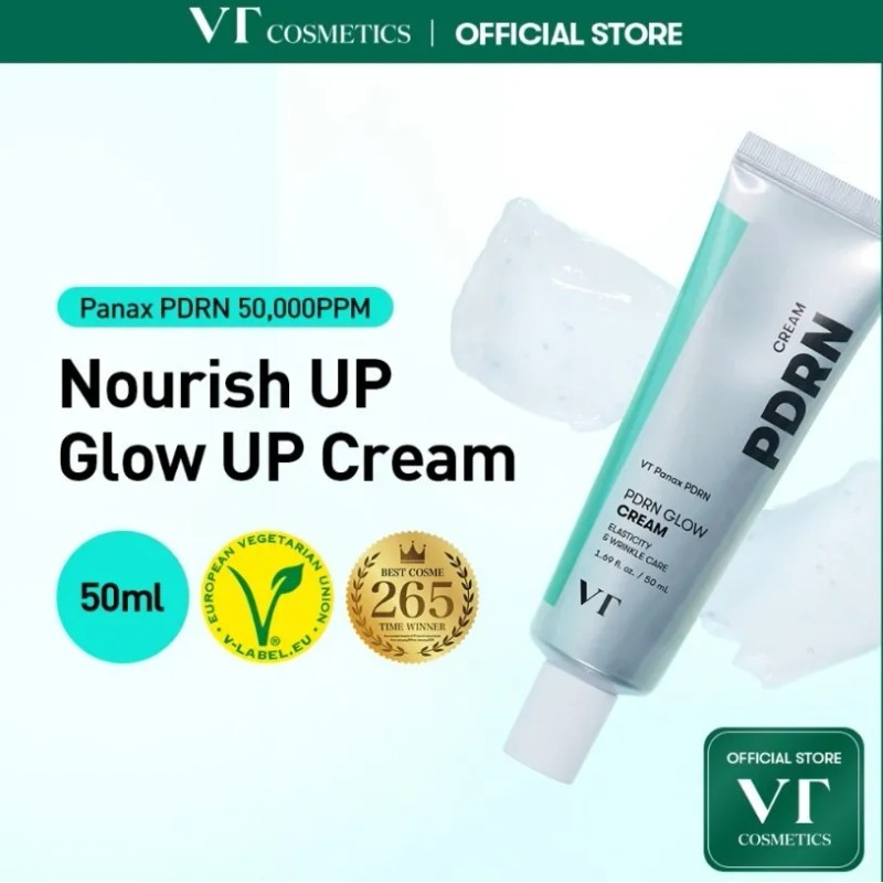 Vt Pdrn Glow Cream Crema Con Acabado Glow Todo Tipo