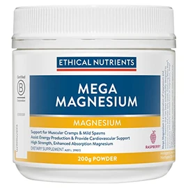 Ethical Nutrients Mega Magnesium Raspberry 200g