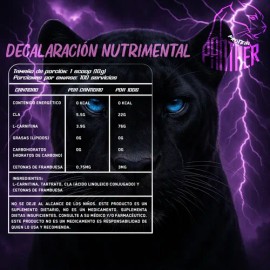 Cla  Carnitina Panther Protein 1kg 100 Servicios Sabores                                                                                              