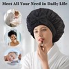 100% Mulberry Silk Bonnet for Sleeping Women, Real Silk Bonnet