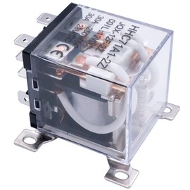 TWTADE/JQX-12F-2Z DC 12V Coil Voltage 30A DPDT 2NO+2NC General Purpose High Power Relay 8 Pin