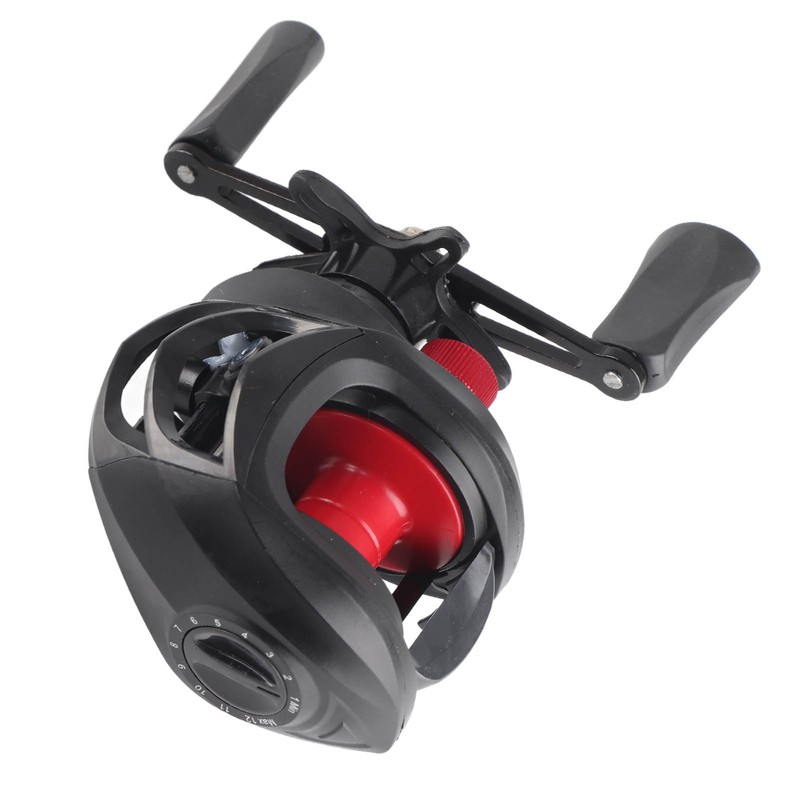7.2:1 High Speed Baitcasting Reel Lightweight 18+1BB Magnetic Brake Fishing