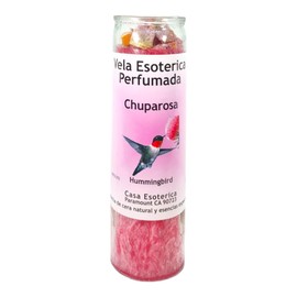 Hummingbird (CHUPARROSA)-Palm Wax Spiritual Intention Spell Candle-[Pink] | Vela CASA ESOTERICA PERFUMADA- (CHUPARROSA)