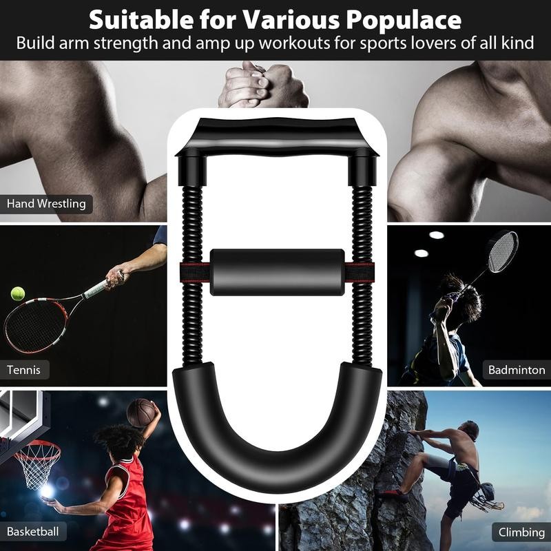 Adjustable Tension Forearm & Wrist Strengthener - For Beginners &