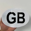 INKati GB Car Stickers 8-Pack in Various Sizes - Includes