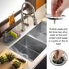QZKJQDD 2Pcs Kitchen Sink Plug Strainer, Stainless Steel Sink Plug,