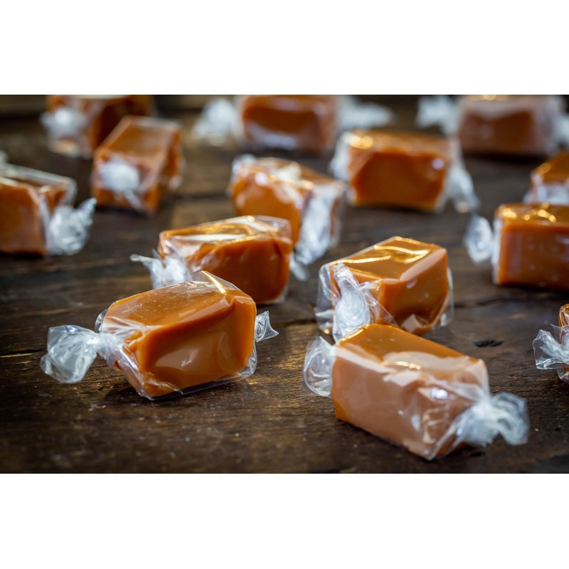 Blue House Soft and Chewy Handcrafted Gourmet Caramel Candies, Gift