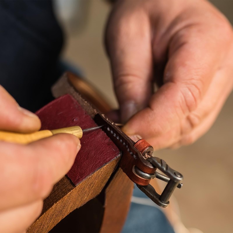 sourcing map 3pcs Handwork Sewing Awl Slender Awl Leather Punch