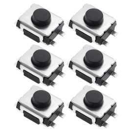 ECSiNG 6pcs Car Remote Key Touch Switch Button SWC12 Compatible with Peugeot 207cc 607 807 1007 3008 5008