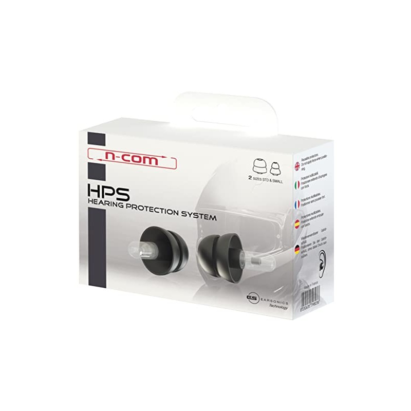 Nolan HPS N-Com Ear Protection (Black)