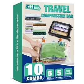 Travel Zipper Storage Bags, Travel Essentials Roll Up Compression Bags