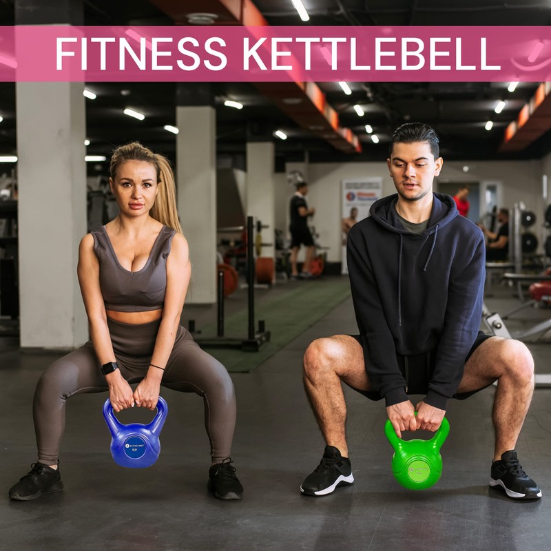 GYMENIST Exercise Kettlebell Fitness Workout Body Equipment Choose Your Weight
