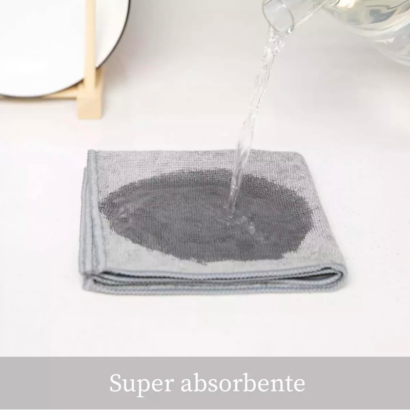 Wesell 16 Paños De Limpieza De Microfibra Trapos Toalla Multiusos