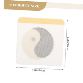 KOMBIUDA 50pcs Bagua Post Shoulder Patches Hot Shoulder Pads for Swelling Fatigue